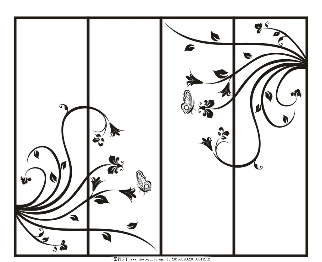 當(dāng)移門成為藝術(shù) 花紋與空間的夢幻共鳴